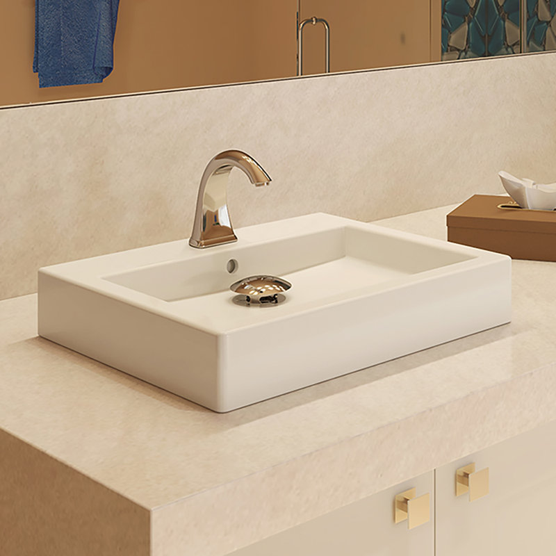 DECOLAV Classically Redefined Tallia Ceramic Rectangular Vessel